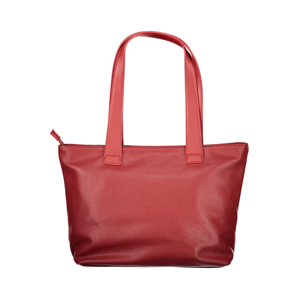 Mario Valentino Bag — Red Polyurethane