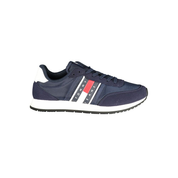 Tommy Hilfiger Athletic Sneaker — Blue Polyurethane