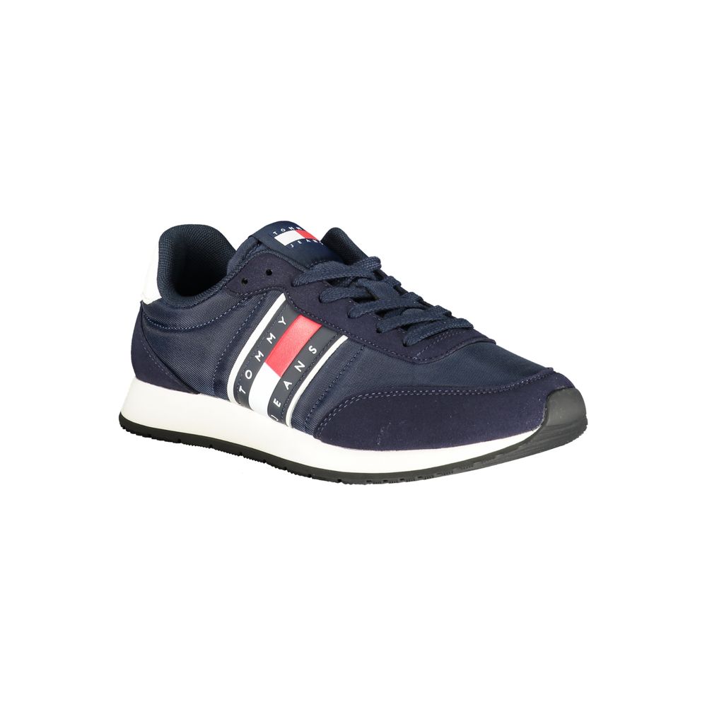 Tommy Hilfiger Athletic Sneaker — Blue Polyurethane