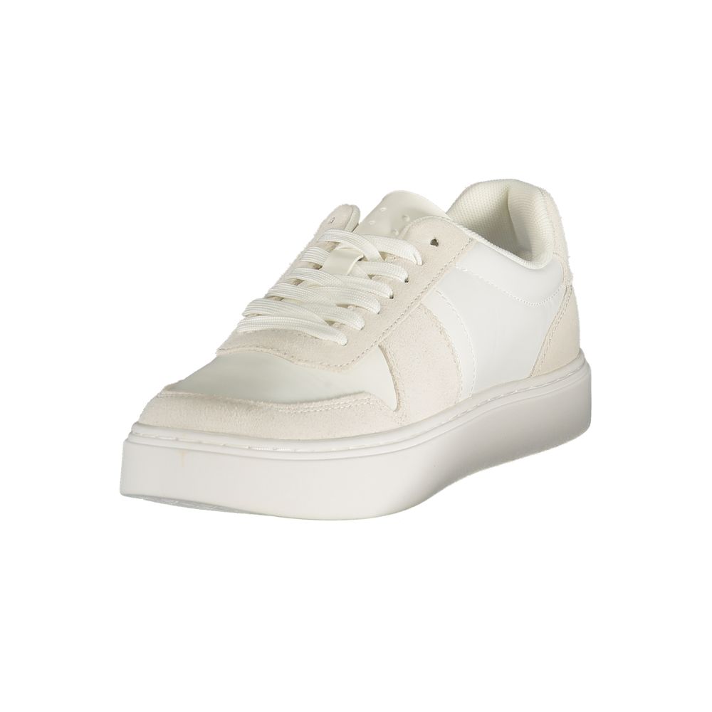 Calvin Klein Athletic Sneaker — White Polyester