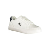 Calvin Klein Athletic Sneaker — White Polyurethane