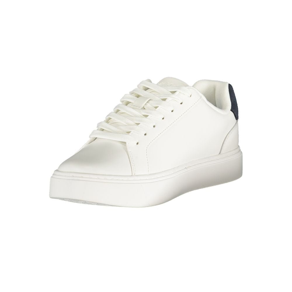 Calvin Klein Athletic Sneaker — White Polyurethane
