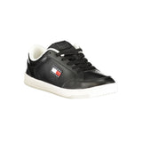Tommy Hilfiger Athletic Sneaker — Black Polyurethane