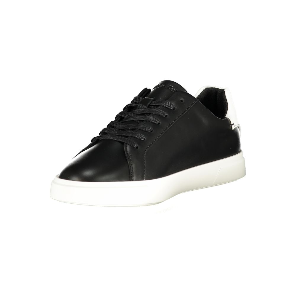 Calvin Klein Athletic Sneaker — Black Polyurethane