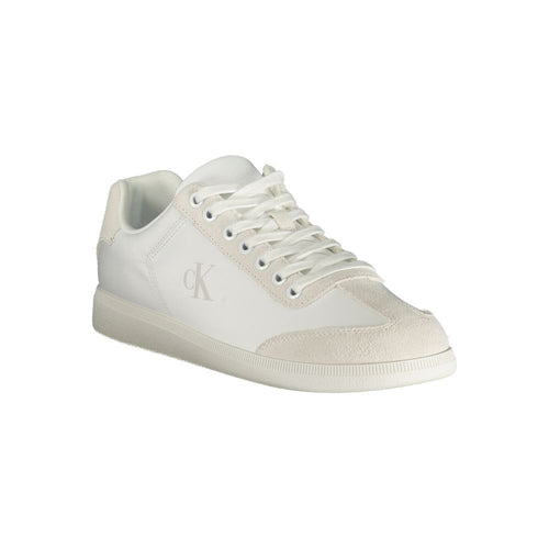 Calvin Klein Athletic Sneaker — White Polyester