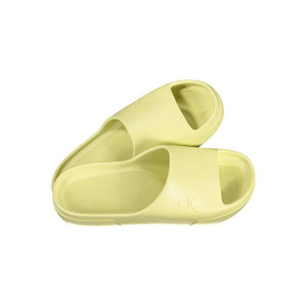Calvin Klein Slipper — Yellow Polyurethane
