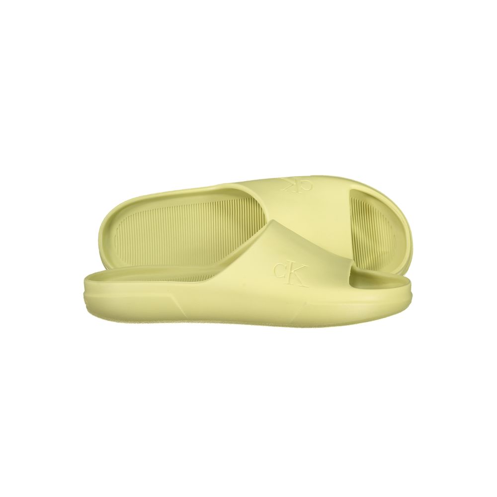 Calvin Klein Slipper — Yellow Polyurethane