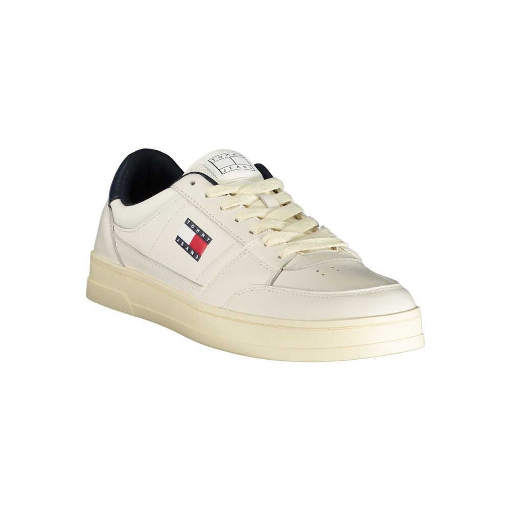 Tommy Hilfiger Athletic Sneaker — White Leather