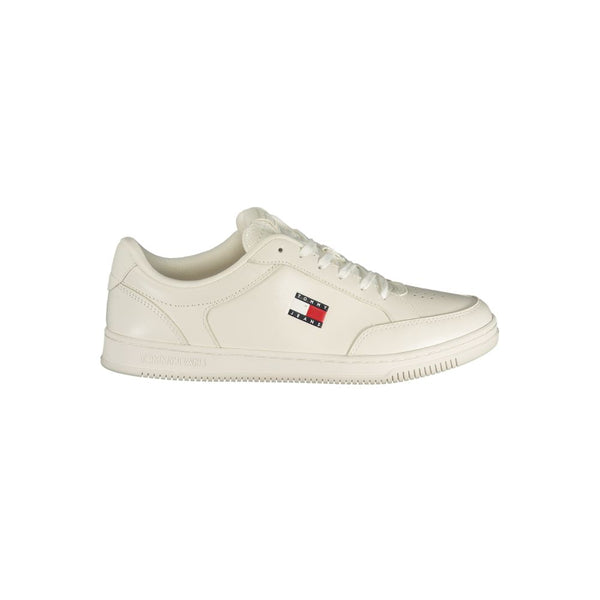 Tommy Hilfiger Athletic Sneaker — White Polyurethane