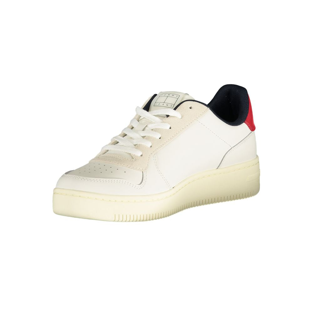 Tommy Hilfiger Athletic Sneaker — White Polyurethane