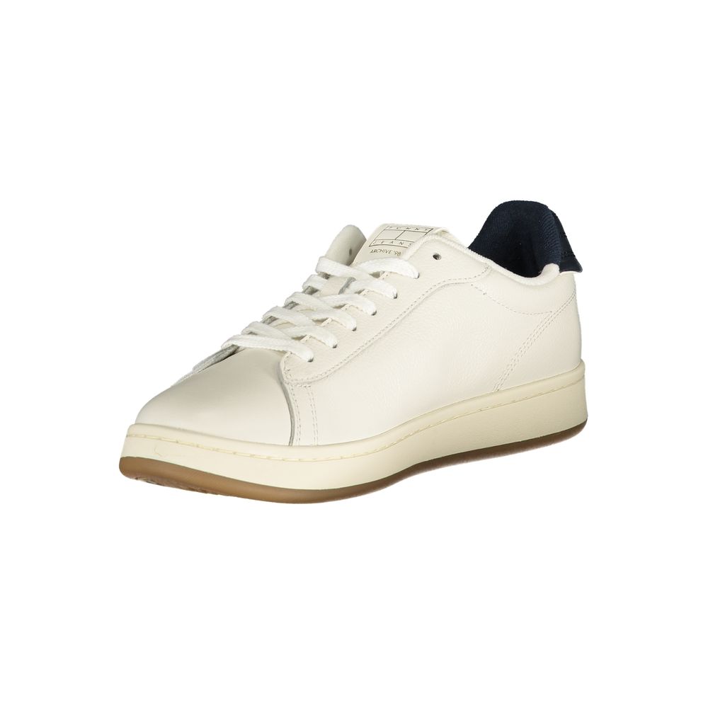 Tommy Hilfiger Athletic Sneaker — White Polyurethane