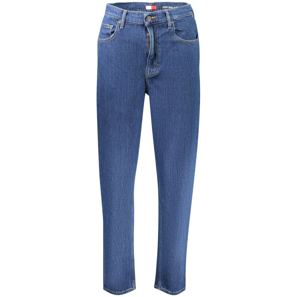 Tommy Hilfiger Mom Jeans — Blue Cotton