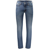 Calvin Klein Slim-Fit Jeans — Blue Cotton