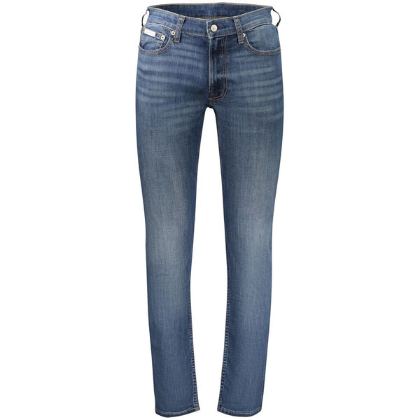 Calvin Klein Slim-Fit Jeans — Blue Cotton