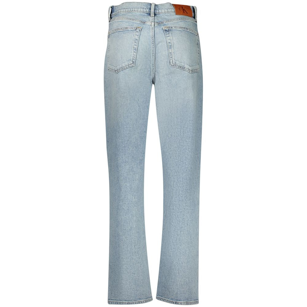 Calvin Klein Relaxed-Fit Jeans — Blue Cotton