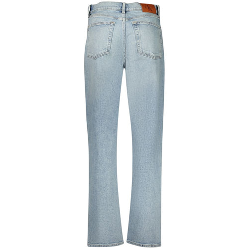 Calvin Klein Relaxed-Fit Jeans — Blue Cotton