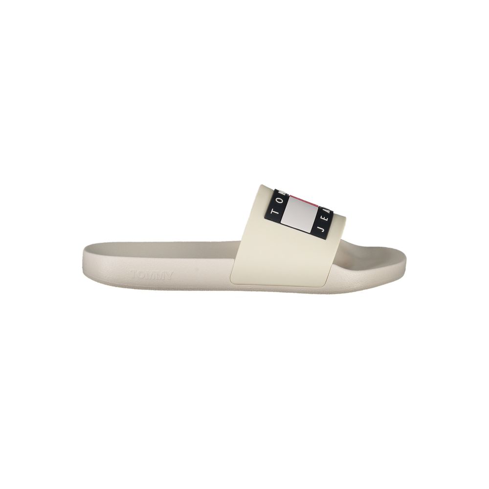 Tommy Hilfiger Slipper — Beige Polyurethane