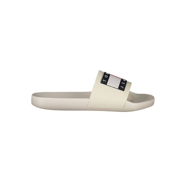 Tommy Hilfiger Slipper — Beige Polyurethane
