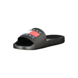 Tommy Hilfiger Slipper — Black Polyurethane