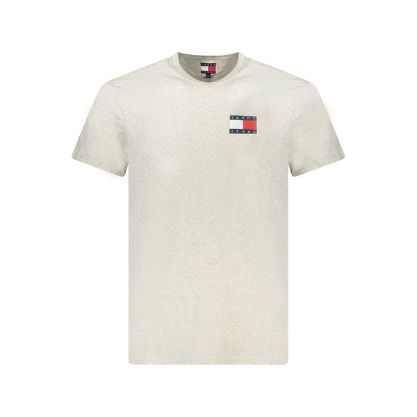 Tommy Hilfiger T-Shirt — Gray Cotton