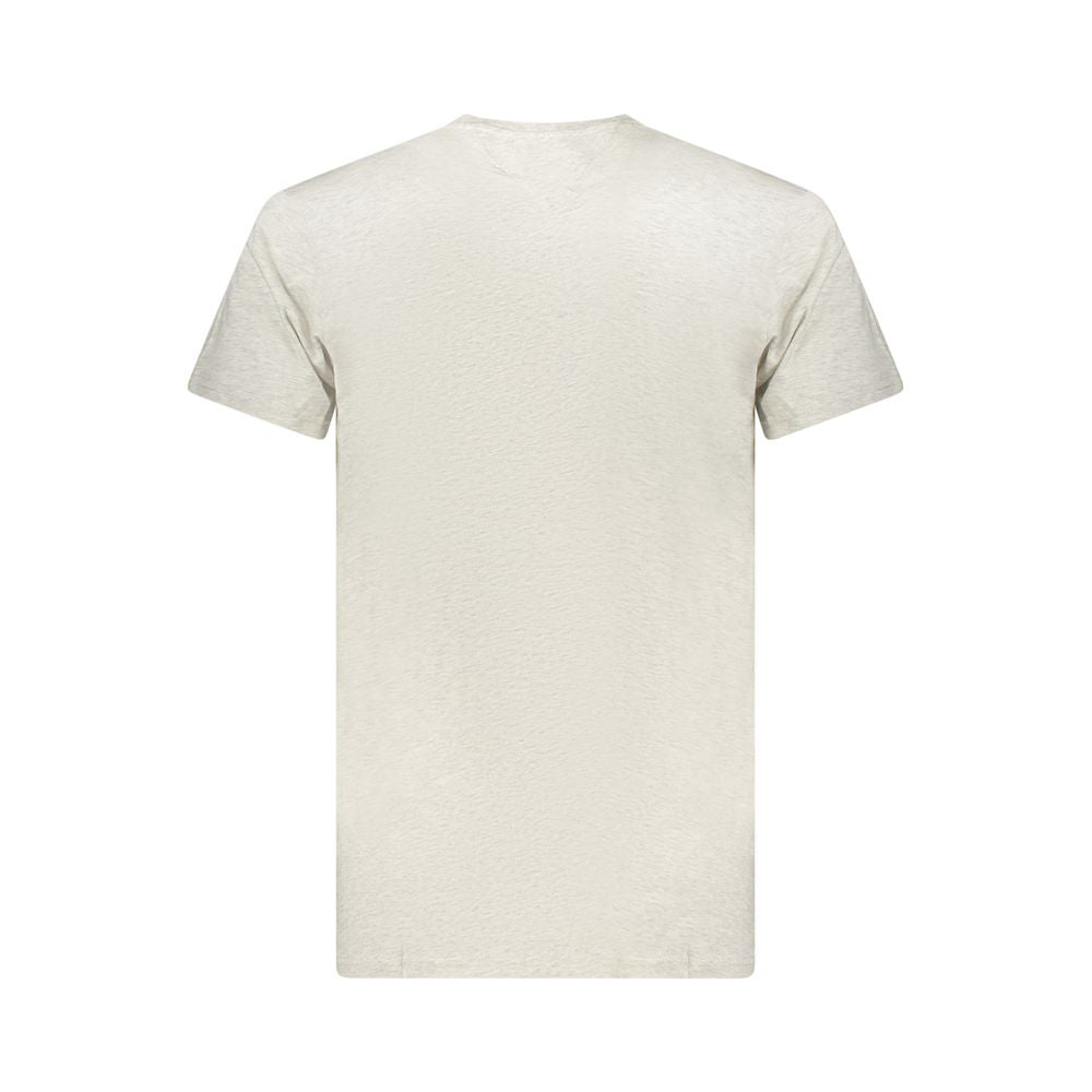 Tommy Hilfiger T-Shirt — Gray Cotton