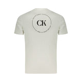 Calvin Klein Crew Neck T-Shirt — White Cotton