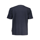 Hugo Boss Crew Neck T-Shirt — Blue Organic Cotton