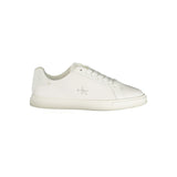 Calvin Klein Low-Top Sneaker — White Polyurethane