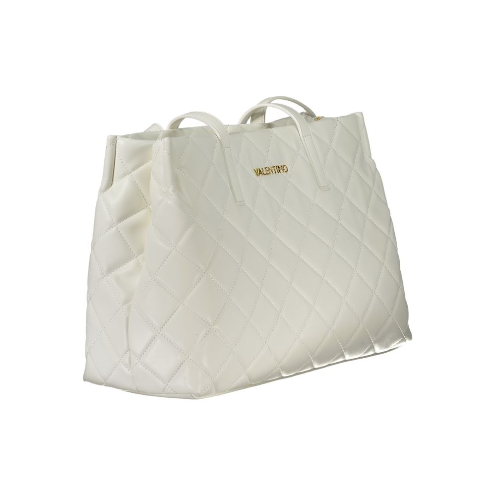 Mario Valentino Bag — White Polyurethane
