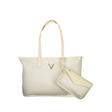 Mario Valentino Bag — Beige Polyurethane