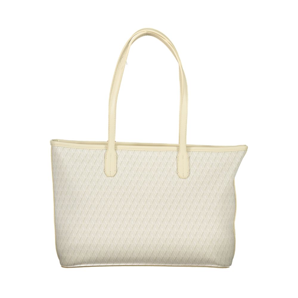 Mario Valentino Bag — Beige Polyurethane