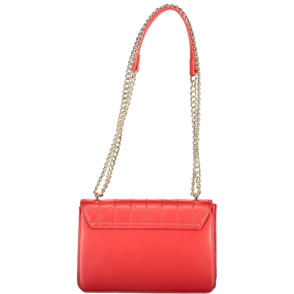 Mario Valentino Bag — Red Polyurethane