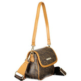 Mario Valentino Bag — Brown Polyurethane