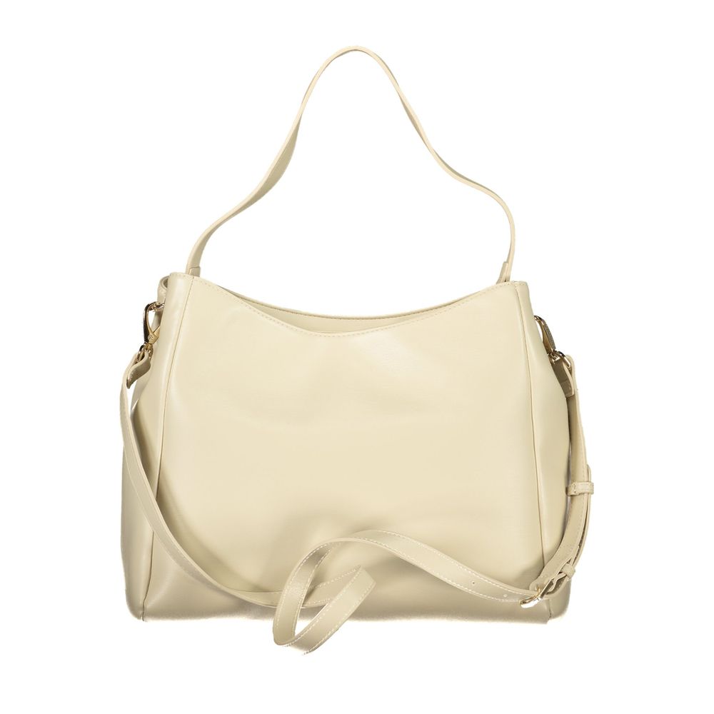 Mario Valentino Bag — Beige Polyurethane