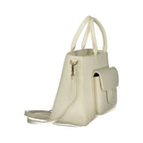 Mario Valentino Bag — White Polyurethane