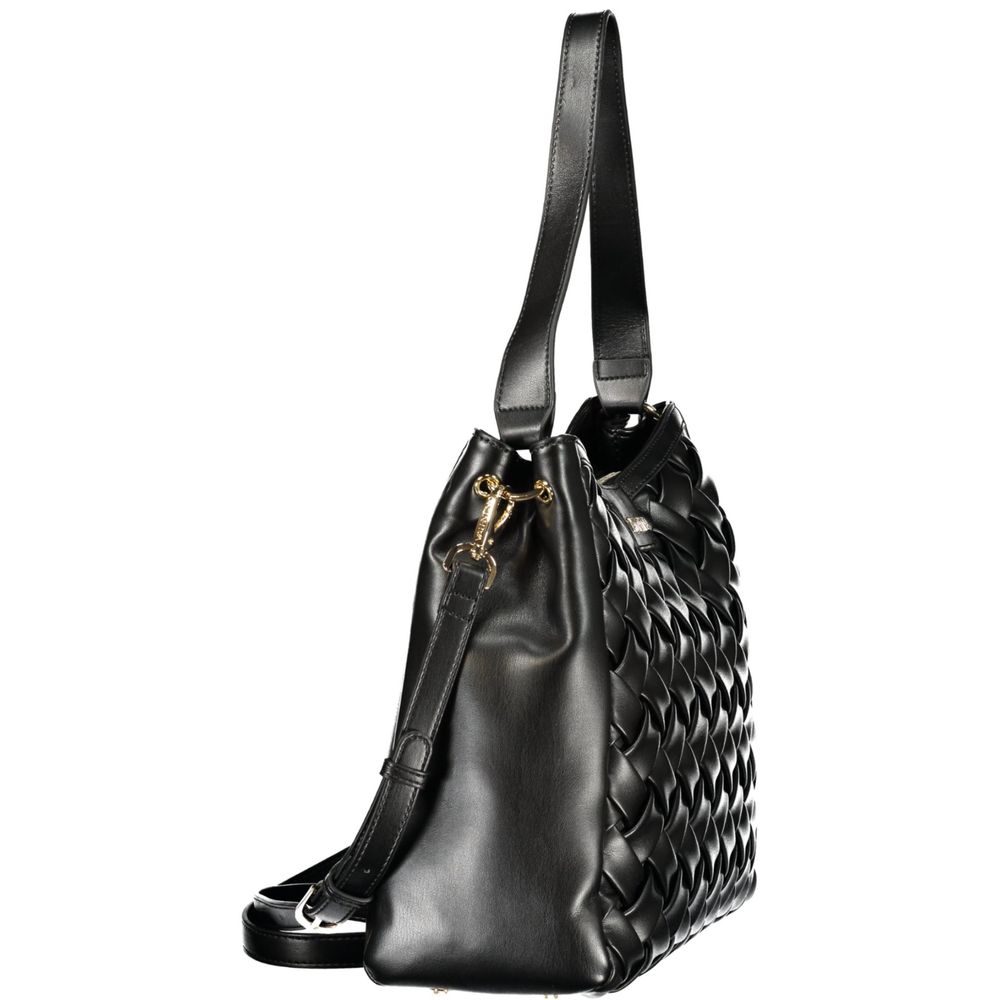 Mario Valentino Bag — Black Polyurethane