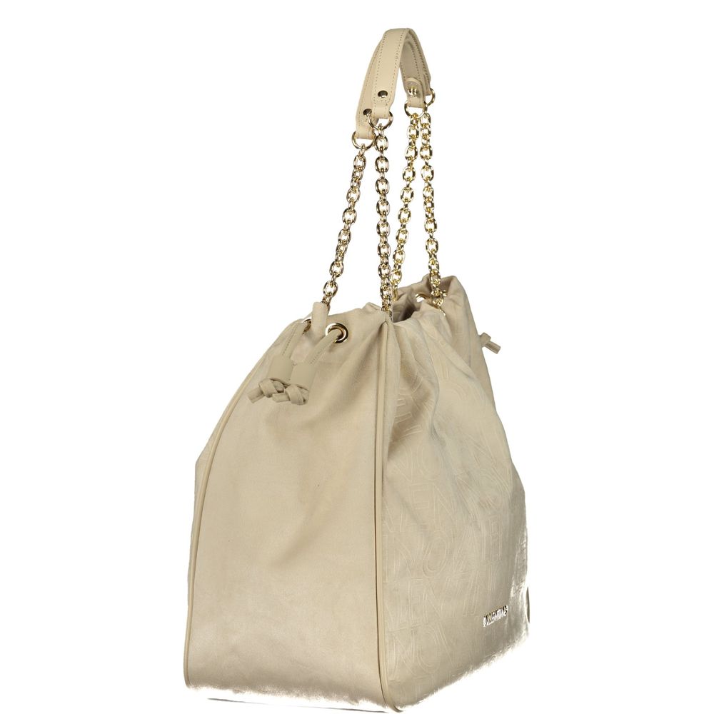 Mario Valentino Bag — Beige Polyurethane