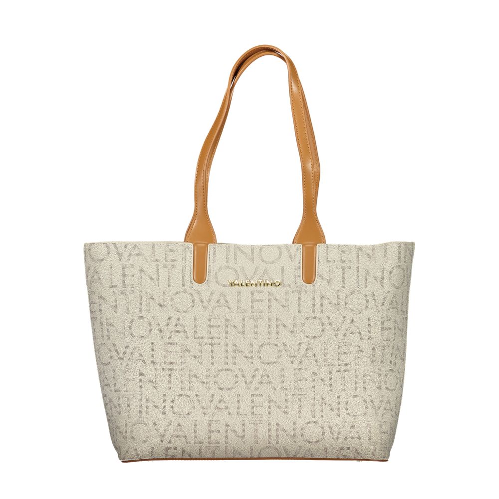 Mario Valentino Bag — Beige Polyurethane