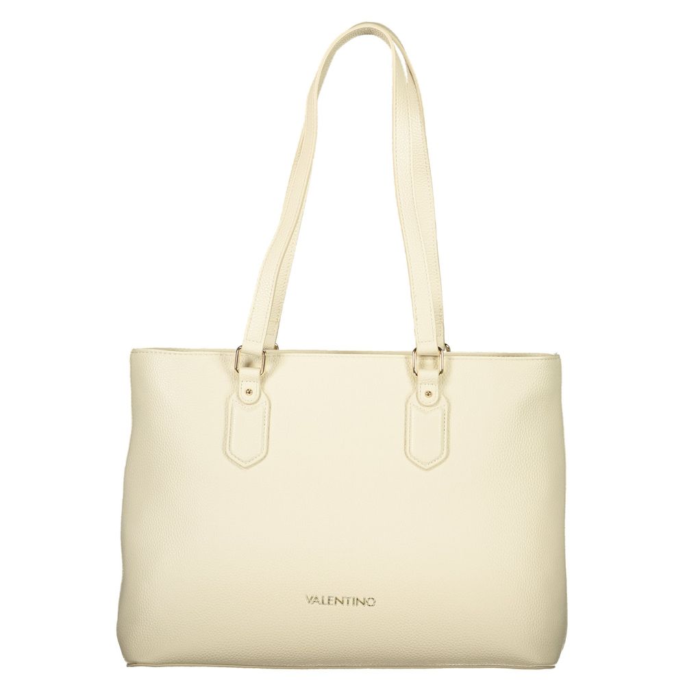 Mario Valentino Bag — Beige Polyurethane