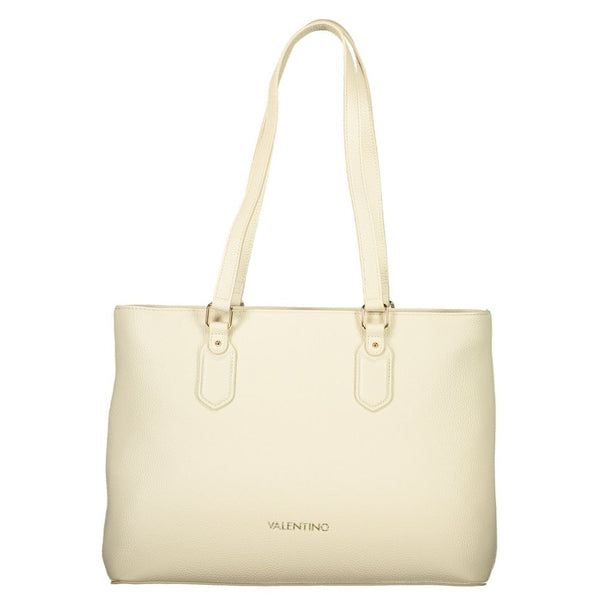 Mario Valentino Bag — Beige Polyurethane