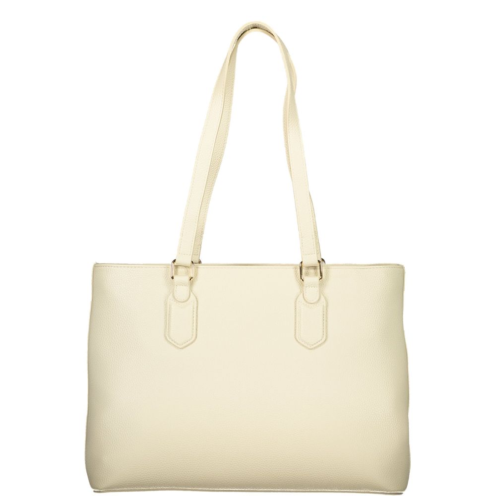 Mario Valentino Bag — Beige Polyurethane