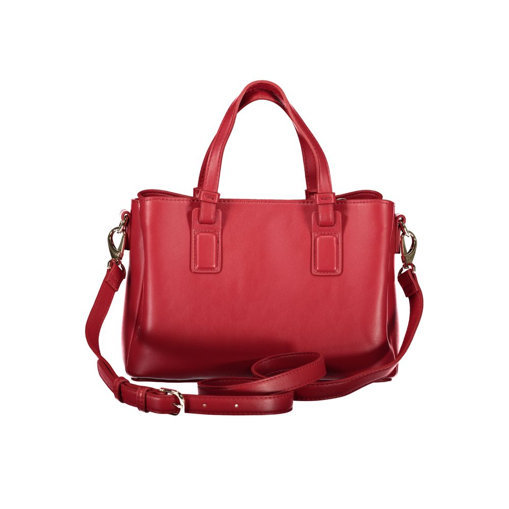Mario Valentino Bag — Red Polyurethane