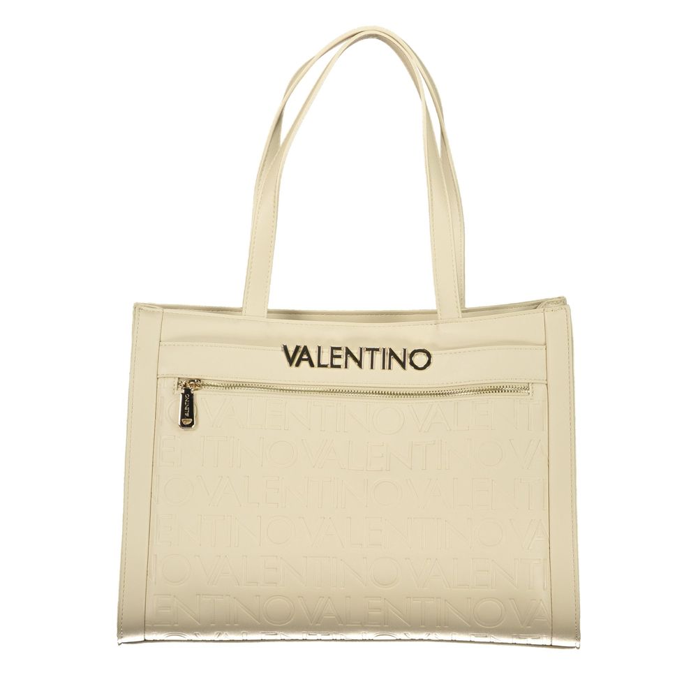 Mario Valentino Bag — Beige Polyurethane