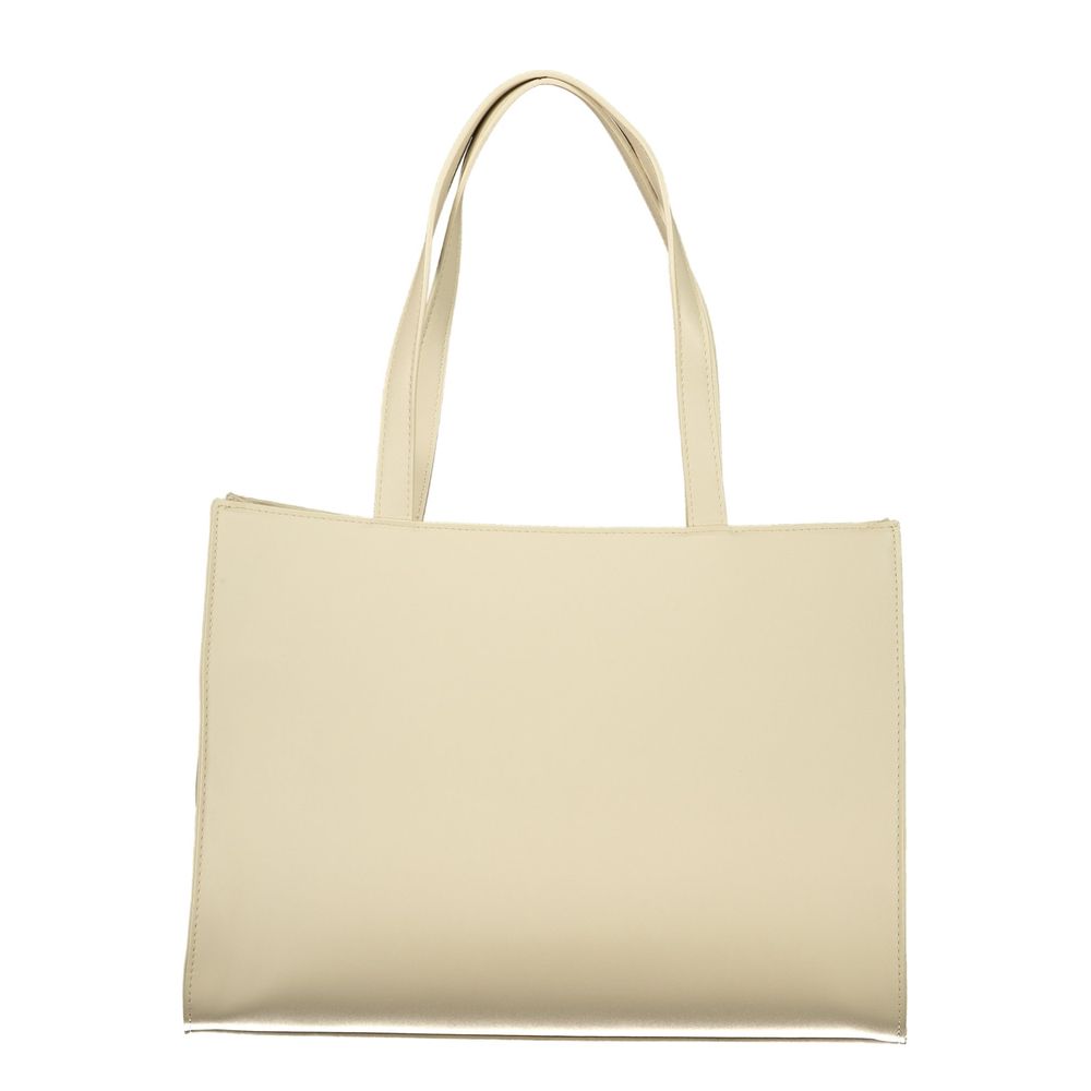 Mario Valentino Bag — Beige Polyurethane