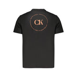 Calvin Klein Crew Neck T-Shirt — Black Cotton