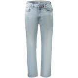 Calvin Klein Mom Jeans — Blue Cotton