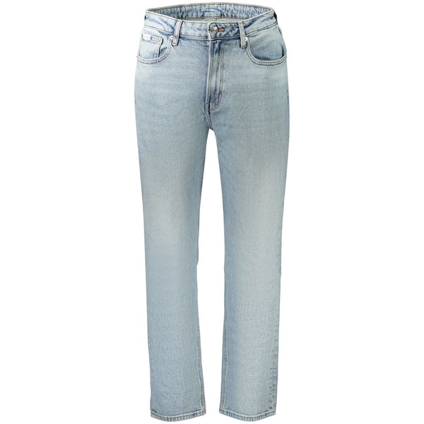 Calvin Klein Mom Jeans — Blue Cotton