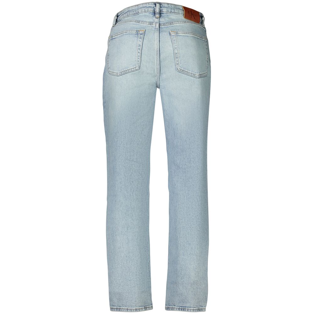 Calvin Klein Mom Jeans — Blue Cotton