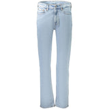 Calvin Klein Straight-Leg Jeans — Blue Cotton