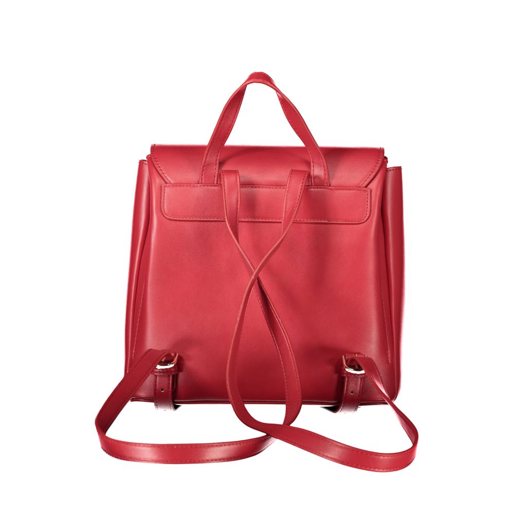 Mario Valentino Bag — Red Polyurethane